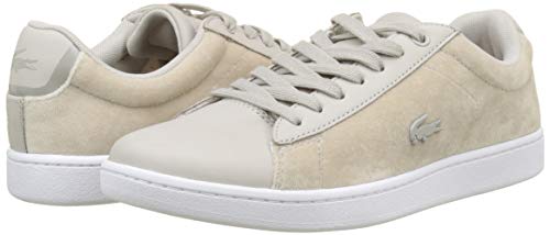 Lacoste Sport Carnaby EVO 318 8 SPW, Zapatillas Mujer, Gris (Gry/Wht 25y), 36 EU