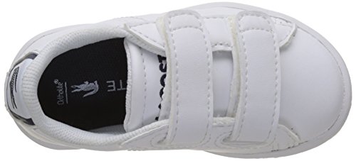 Lacoste Sport Carnaby EVO BL 1 SPI, Zapatillas para Niños, Blanco (wht/nvy), 19 EU (3 UK)