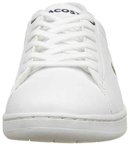 Lacoste Sport Carnaby EVO BL 1 SPJ, Bajos Infantil, Multicolor (Wht/nvy), 38 EU ( 5 UK )