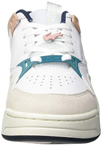 Lacoste Sport Court Slam 0721 3 SFA, Zapatillas Mujer, Wht Lt Pnk, 39 EU