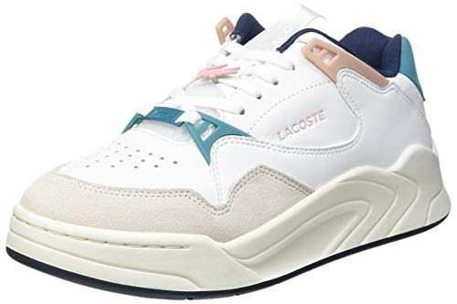 Lacoste Sport Court Slam 0721 3 SFA, Zapatillas Mujer, Wht Lt Pnk, 39 EU