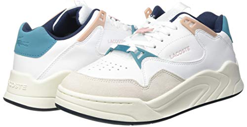 Lacoste Sport Court Slam 0721 3 SFA, Zapatillas Mujer, Wht Lt Pnk, 39 EU