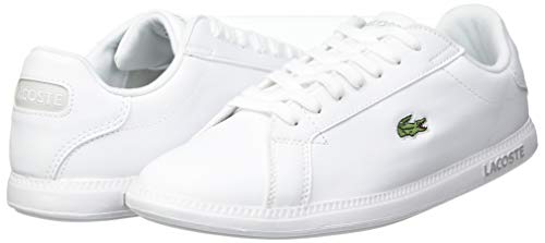Lacoste Sport Graduate Bl 21 1 SFA, Zapatillas Mujer, Wht Wht, 41 EU