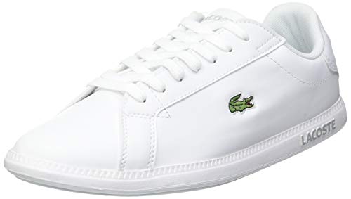 Lacoste Sport Graduate Bl 21 1 SFA, Zapatillas Mujer, Wht Wht, 41 EU