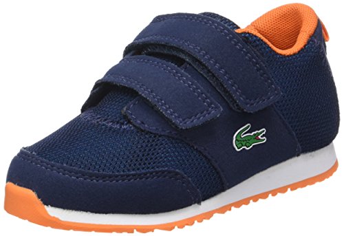 Lacoste Sport L.Ight 217 1, Bajos Niños Multicolor (Dk Trqs/Nvy), 32.5 EU