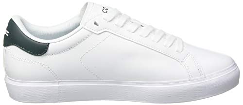 Lacoste Sport Powercourt 0520 1 SFA, Zapatillas Mujer, Wht Dk Grn, 42 EU