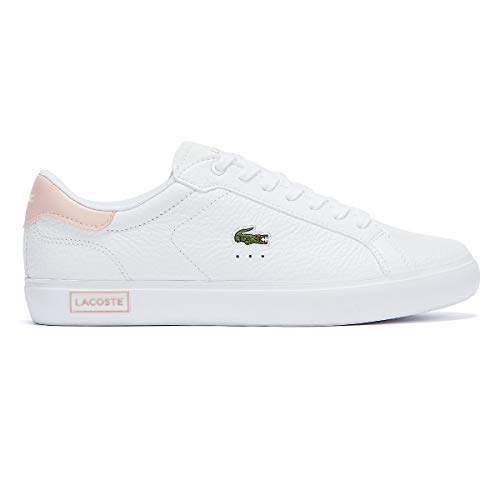 Lacoste Sport Powercourt 0721 2 SFA, Zapatillas Mujer, Wht Lt Pnk, 39.5 EU