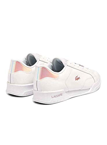 Lacoste Sport Twin Serve 0921 1 SFA, Zapatillas Mujer, Wht Lt Pnk, 41 EU