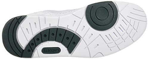 Lacoste T-Clip 0120 4 SFA, Zapatillas Mujer, Blanc Wht Dk Grn, 40 EU