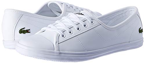 Lacoste Ziane BL 1 CFA, Zapatillas Mujer, Blanco (White), 42 EU