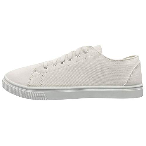 Lakeland Active Ambleside Zapatillas de Lona para Mujer - Blanco - 37