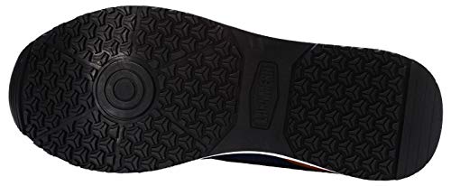 LARNMERN Zapatos de Seguridad Hombre Mujer con Puntera de Acero Zapatilla, Antideslizante ESD Comodos Calzado de Trabajo Industrial (Azul 43 EU)