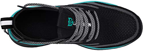 LARNMERN Zapatos de Seguridad Hombre Mujer Zapatillas de Seguridad con Punta de Acero Cómodo Ligeros Respirable Trabajo, 44 EU Azul