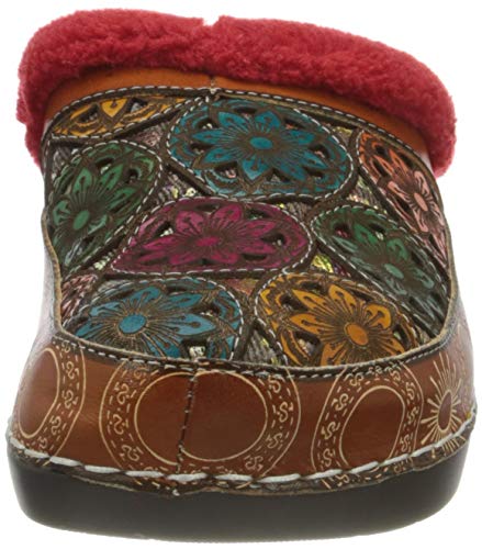 Laura Vita BICLLYO 15, Zueco. Mujer, marrón Claro, 41 EU