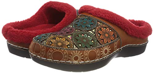 Laura Vita BICLLYO 15, Zueco. Mujer, marrón Claro, 41 EU