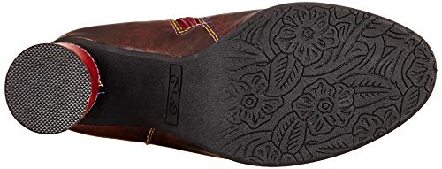 LAURA VITA Gucstoo 03, Botas Altas Mujer, Rouge Rouge, 39 EU