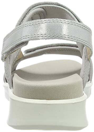Legero Fano, Sandalia con Pulsera Mujer, (Metallic Silver 95), 37 EU