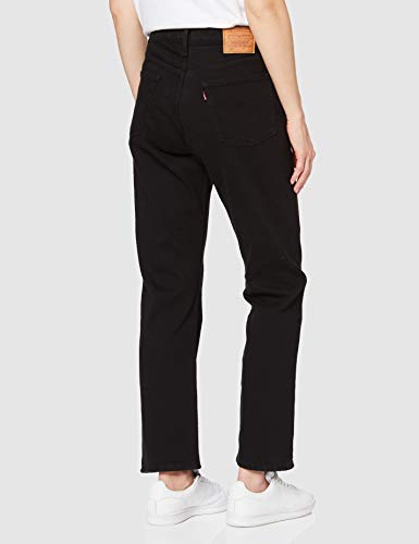Levi's 501 Crop Vaqueros Boyfriend, Black Heart, 23W / 26L para Mujer