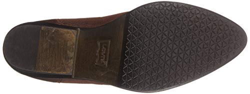 Levi's - Botas de Piel Lisa para mujer Marrón marrón, color Marrón, talla 40 EU