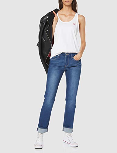 Levi's Essential Tank Camiseta Deportiva de Tirantes, White +, S para Mujer