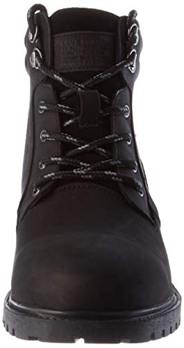 LEVIS FOOTWEAR AND ACCESORIAS Hodges 2.0 Zapatillas Hombre, Negro Brillante, 43