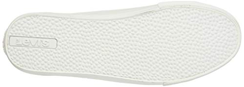 LEVIS FOOTWEAR AND ACCESORIAS Woods, zapatos de hombre, blanco brillante, 40