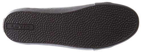 LEVIS FOOTWEAR AND ACCESORIAS Woodward, Zapatillas Hombre, Negro Brillante, 42