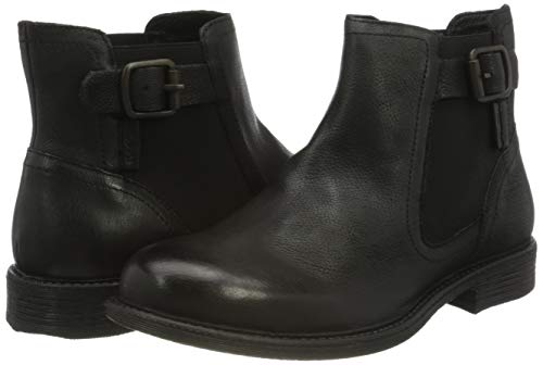 LEVIS FOOTWEAR AND ACCESORIOS MAine W Chelsea, zapatos de mujer, negro, 37