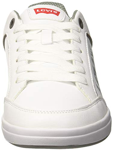 LEVIS FOOTWEAR AND ACCESSORIES Aart Novelty, Zapatillas para Hombre, Blanco (White 251), 45 EU
