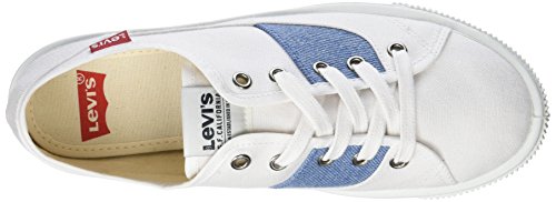 Levis Footwear and Accessories Malibu S, Zapatillas para Mujer, Blanco (B White 50), 36 EU