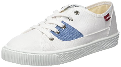 Levis Footwear and Accessories Malibu S, Zapatillas para Mujer, Blanco (B White 50), 36 EU