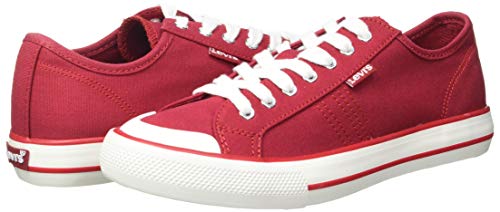 Levi's Hernandez S, Zapatillas Mujer, Brillant Red, 41 EU