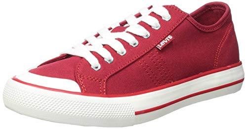 Levi's Hernandez S, Zapatillas Mujer, Brillant Red, 41 EU