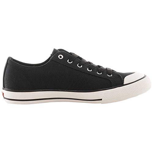 Levi's Hernandez S, Zapatillas Mujer, Regular Black, 42 EU