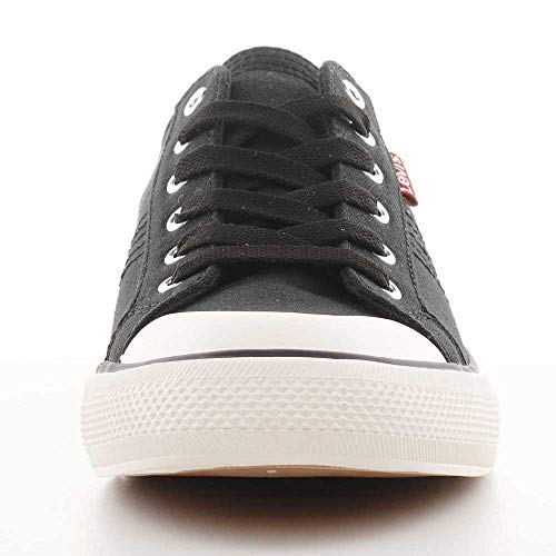 Levi's Hernandez S, Zapatillas Mujer, Regular Black, 42 EU