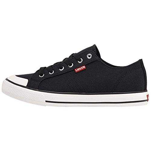 Levi's Hernandez S, Zapatillas Mujer, Regular Black, 42 EU