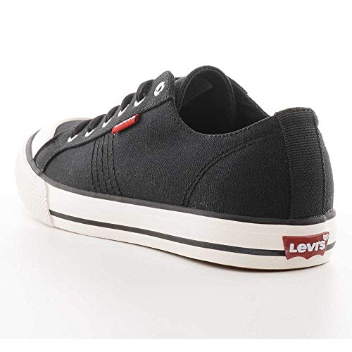 Levi's Hernandez S, Zapatillas Mujer, Regular Black, 42 EU