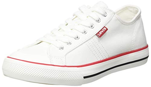 Levi's Hernandez S, Zapatillas Mujer, Regular White, 42 EU