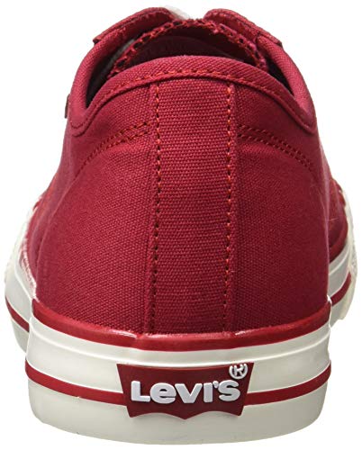 Levi's Hernandez, Zapatillas Hombre, Brillant Red, 43 EU
