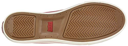 Levi's Hernandez, Zapatillas Hombre, Brillant Red, 43 EU