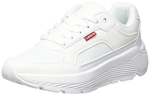 Levi's KESTERSON S, Zapatillas Mujer, Brilliant White, 37 EU