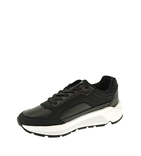 Levi's KESTERSON S, Zapatillas Mujer, Regular Black, 38 EU