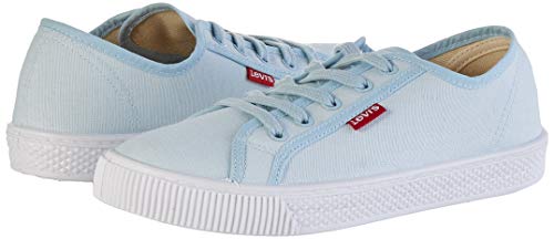 Levi's Malibu Beach S, Zapatillas Mujer, Azul (Light Blue 13), 38 EU