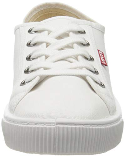 Levi's Malibu Beach S, Zapatillas Mujer, Blanco (B White 50), 41 EU