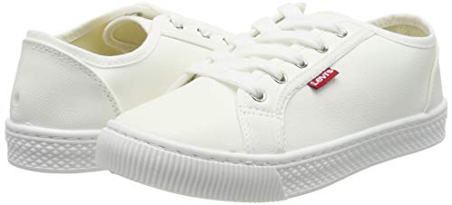 Levi's Malibu Beach S, Zapatillas Mujer, Blanco (Sneakers 51), 38 EU