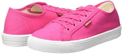 Levi's Malibu Beach S, Zapatillas Mujer, Regular Fuchsia, 39 EU