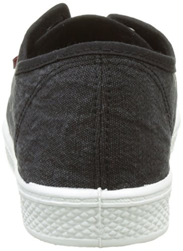 Levi's Malibu Beach S, Zapatillas para Mujer, Negro (Regular Black 59), 37 EU