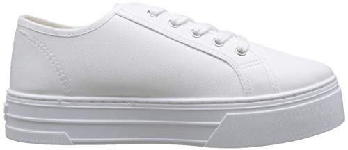 Levi's Tijuana, Zapatillas para Mujer, Blanco (Sneakers 51), 37 EU