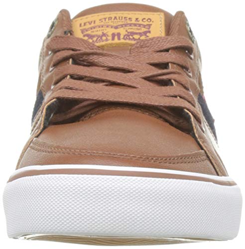 Levi's Turner, Zapatillas para Hombre, Marrón (Brown 28), 45 EU