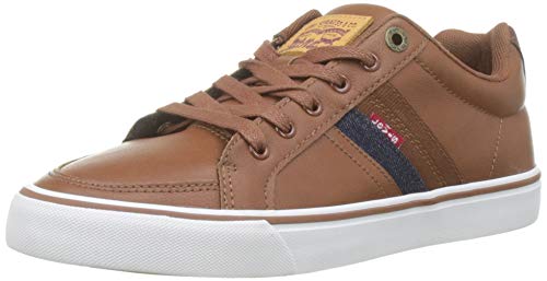Levi's Turner, Zapatillas para Hombre, Marrón (Brown 28), 45 EU